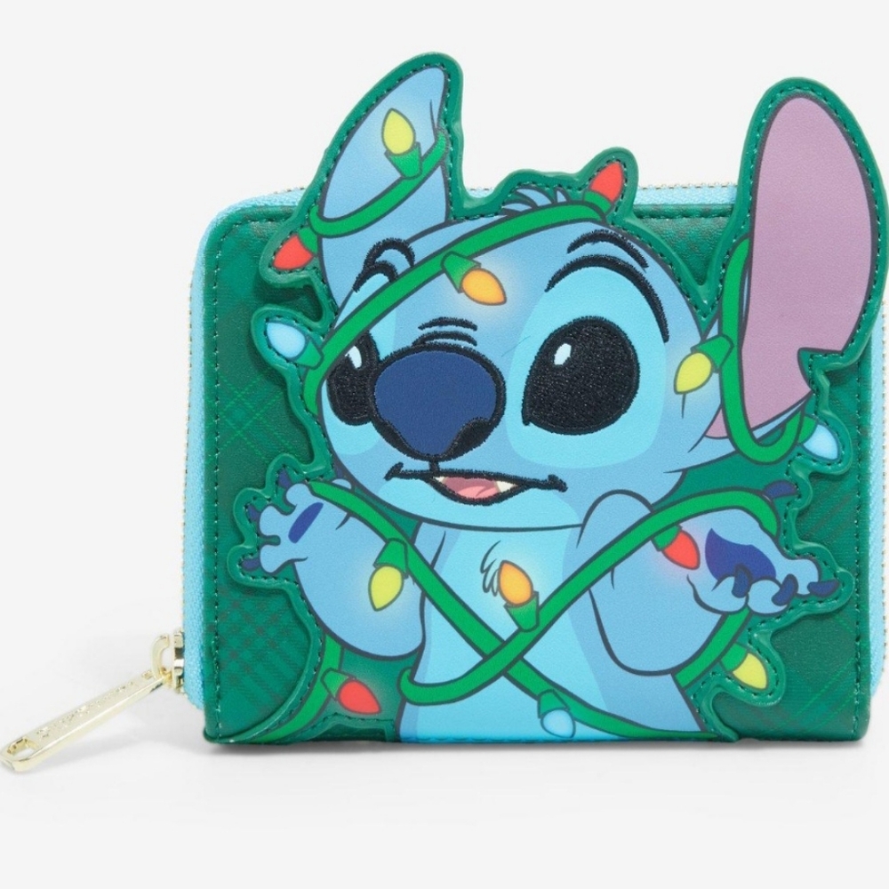 Loungefly Stitch Christmas wallet